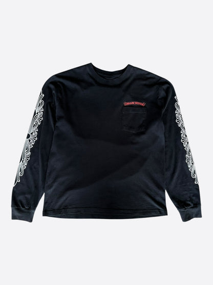 Chrome Hearts Matty Boy Black Chomper Longsleeve T-Shirt
