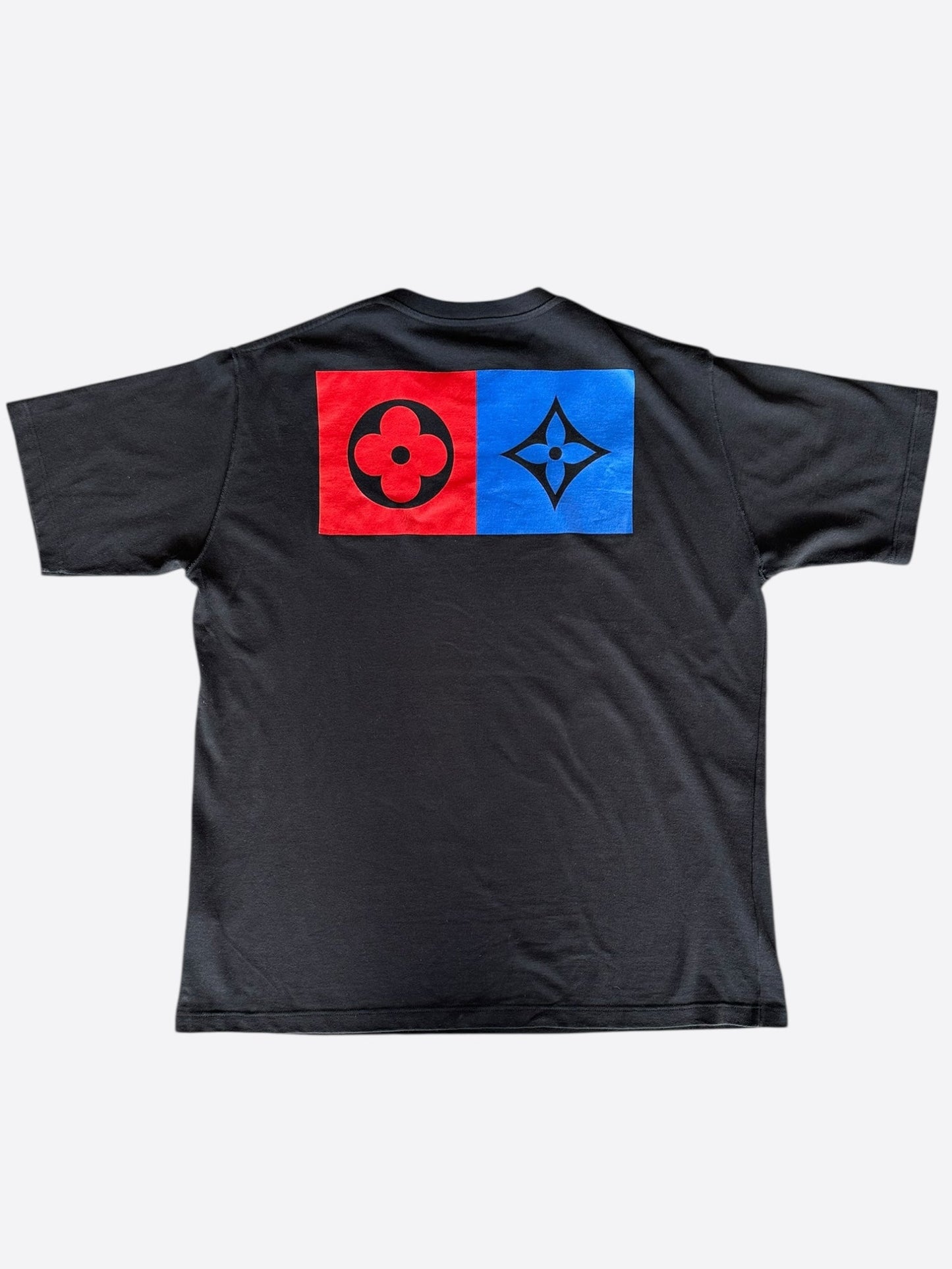 Louis Vuitton Black Barcode Logo T-Shirt