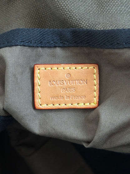 Louis Vuitton Takashi Murakami Green Camouflage Monogram Treillis Tote