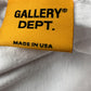 Gallery Dept White & Black Upside Down Logo T-Shirt