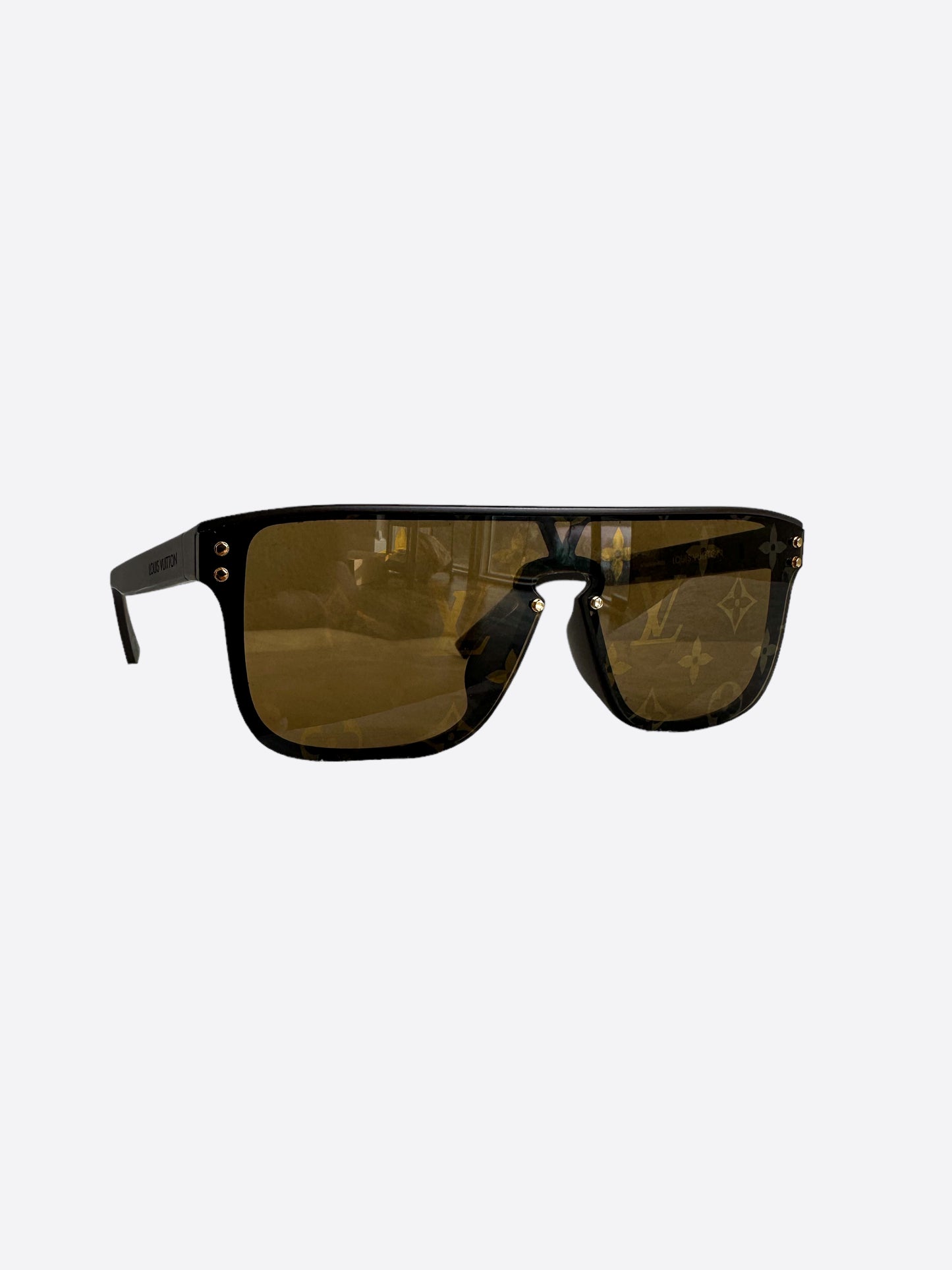 Louis Vuitton Brown Monogram Waimea Sunglasses