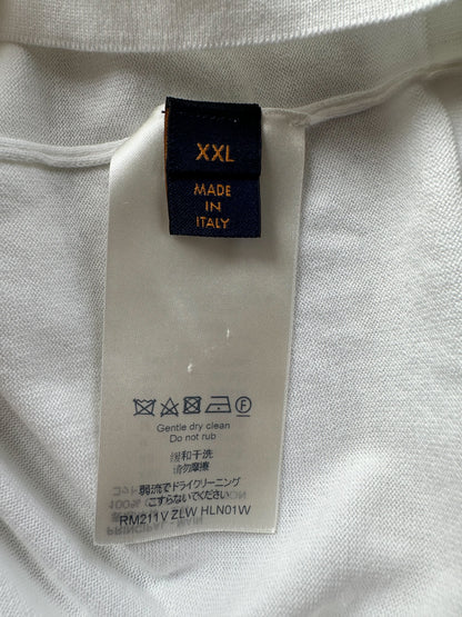 Louis Vuitton White Watercolor Monogram T-Shirt