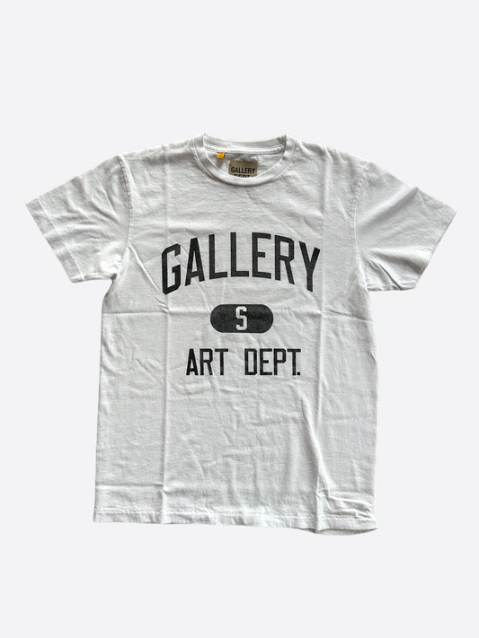 Gallery Dept White & Black Art Dept T-Shirt