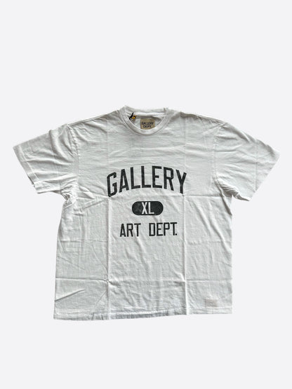 Gallery Dept White & Black Art Dept T-Shirt