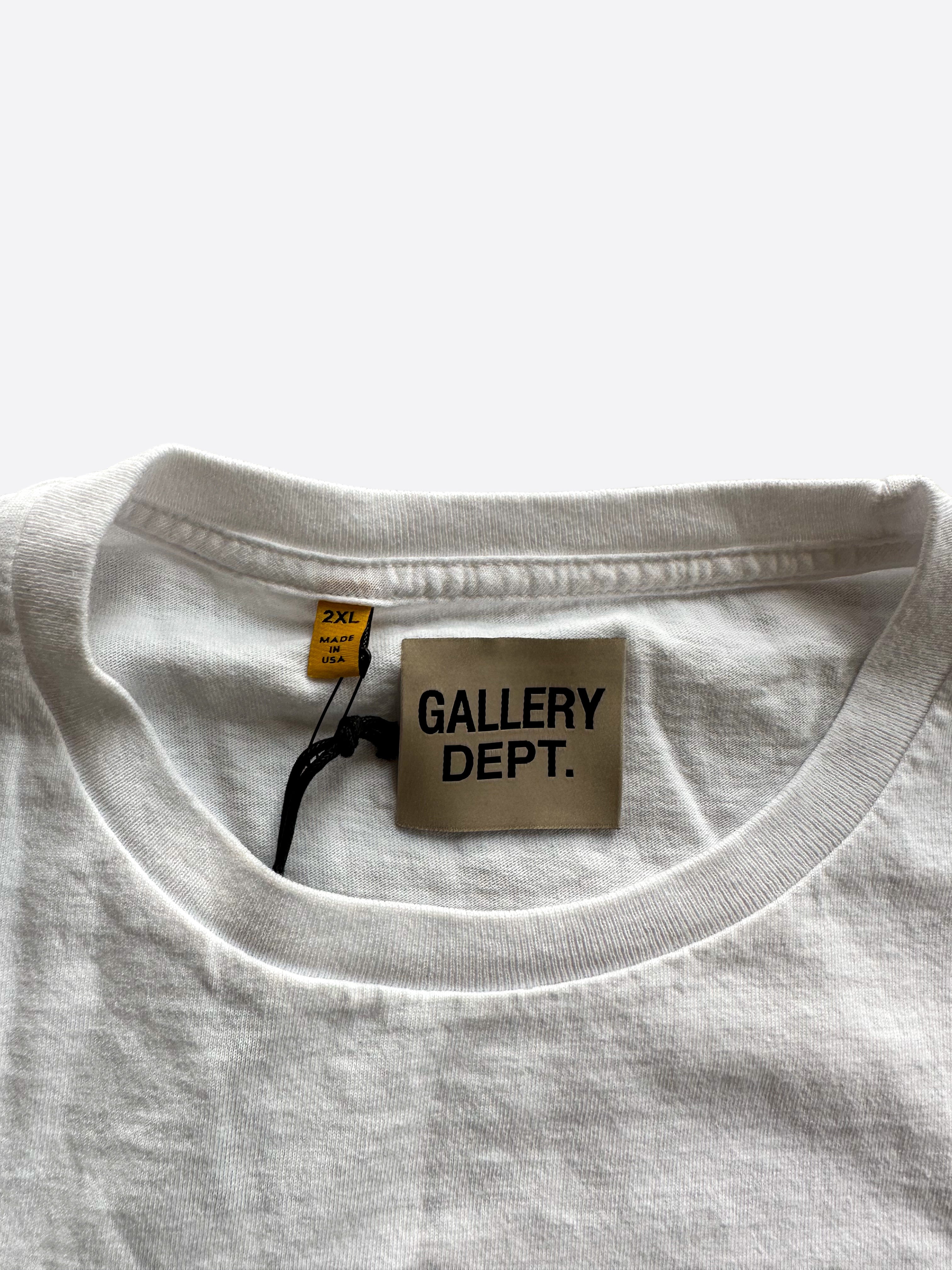 Gallery Dept White & Black Art Dept T-Shirt – Savonches
