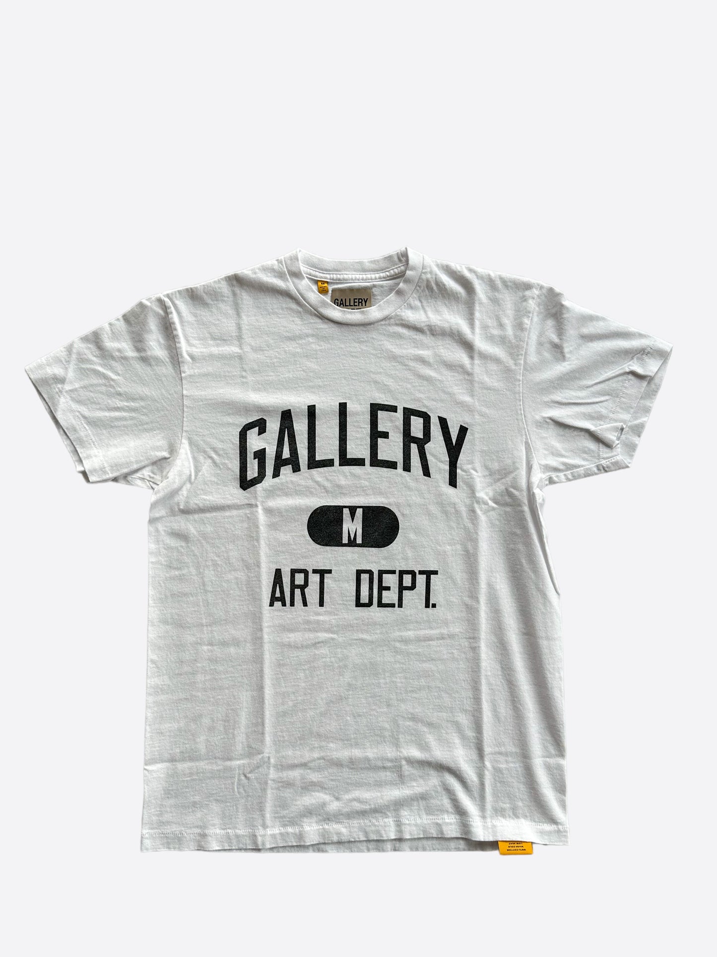 Gallery Dept White & Black Art Dept T-Shirt