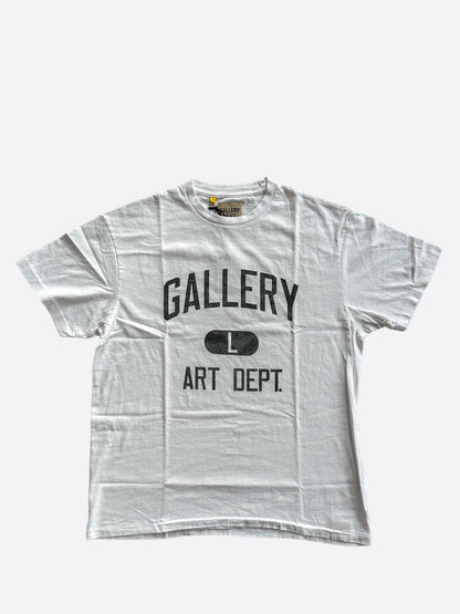 Gallery Dept White & Black Art Dept T-Shirt