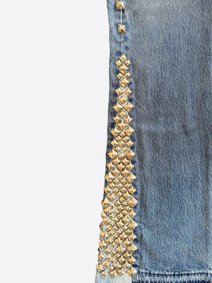 Gallery Dept Blue Studded LA Flare Jeans