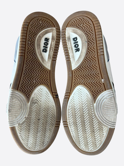 Dior Grey & Blue Oblique B27 Sneakers