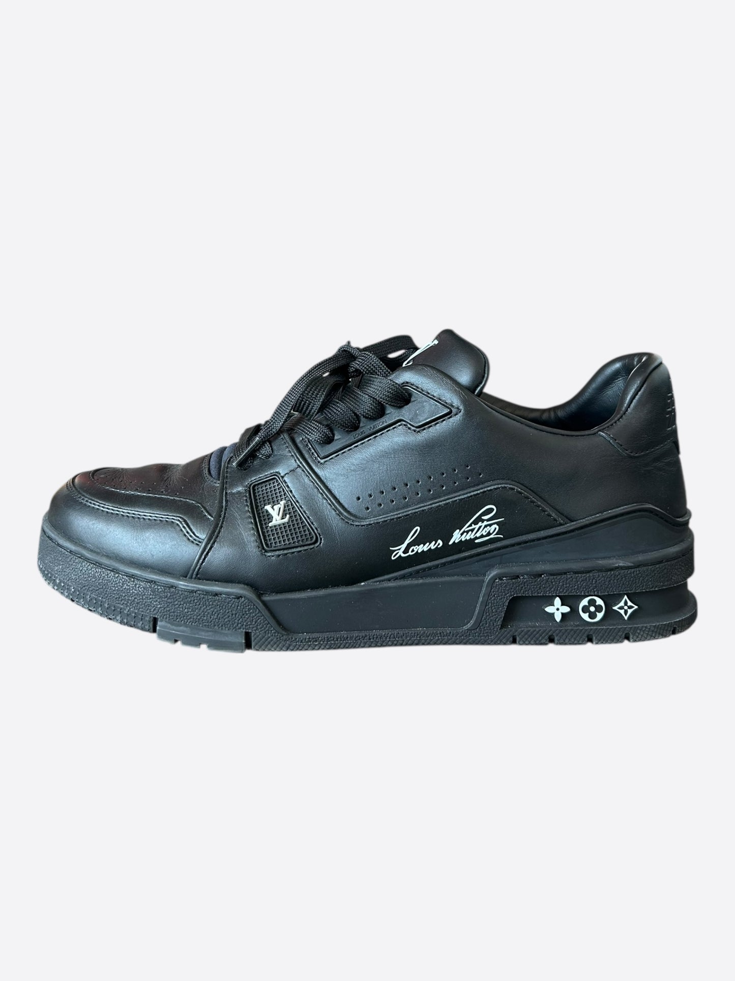 Louis Vuitton Black Signature Trainer