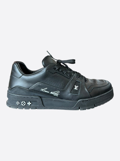 Louis Vuitton Black Signature Trainer