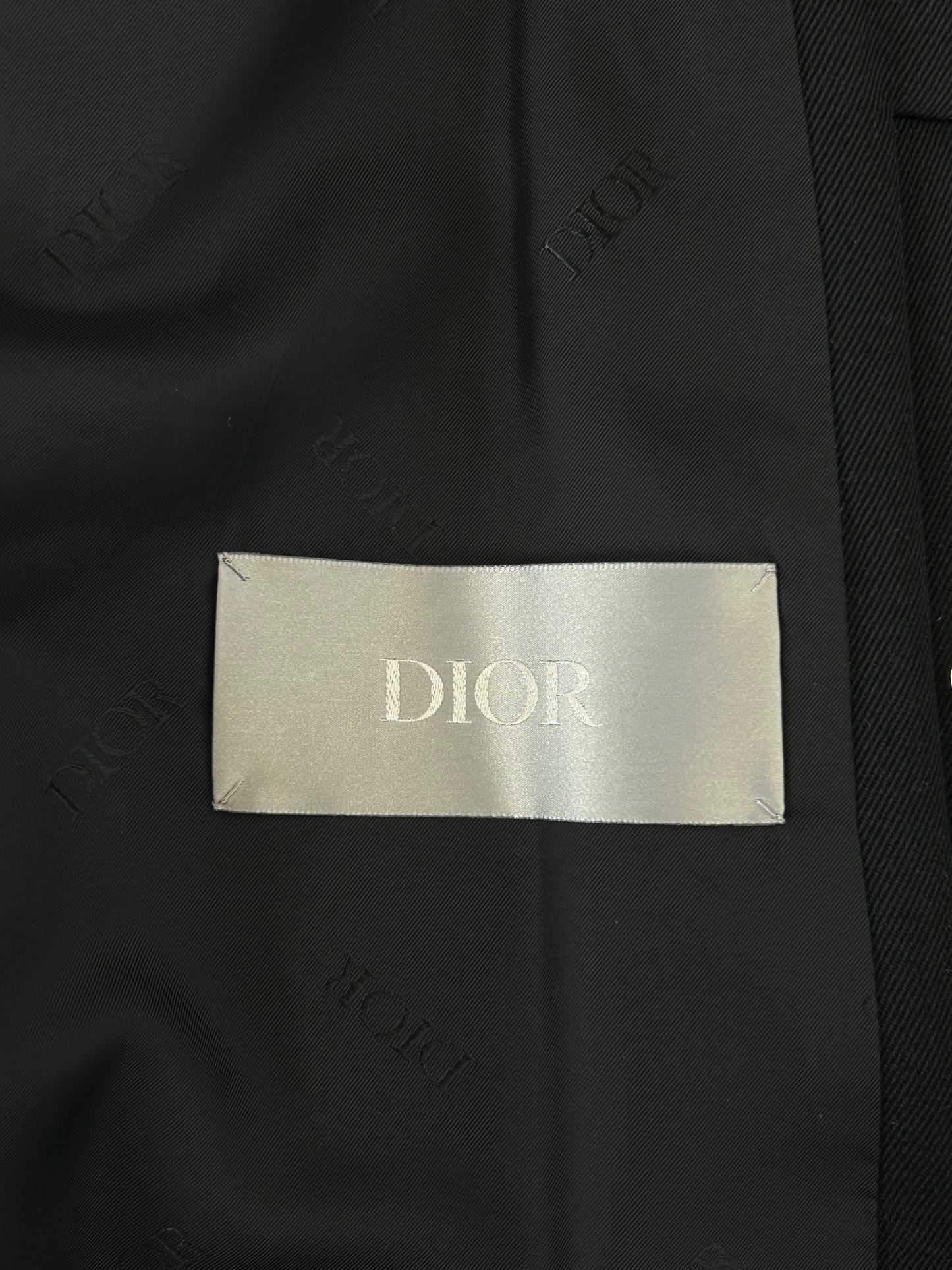 Dior Kenny Scharf Black & White Playing Cards Jacket