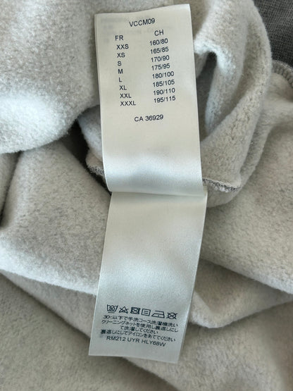 Louis Vuitton Grey Graffiti Logo Graphic Hoodie