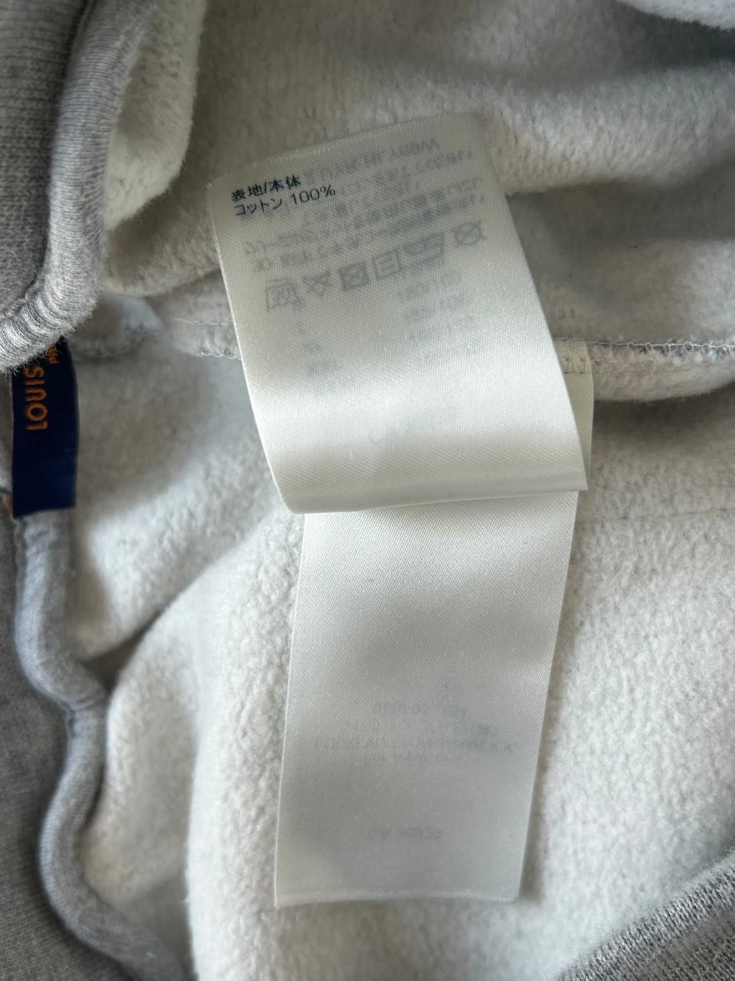 Louis Vuitton Grey & Black Graffiti Logo Sweatpants