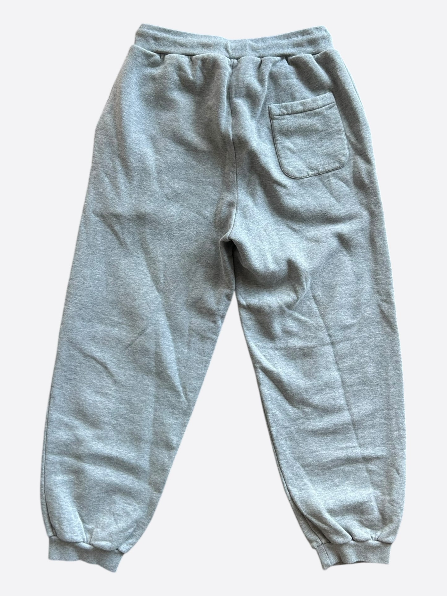 Louis Vuitton Grey & Black Graffiti Logo Sweatpants