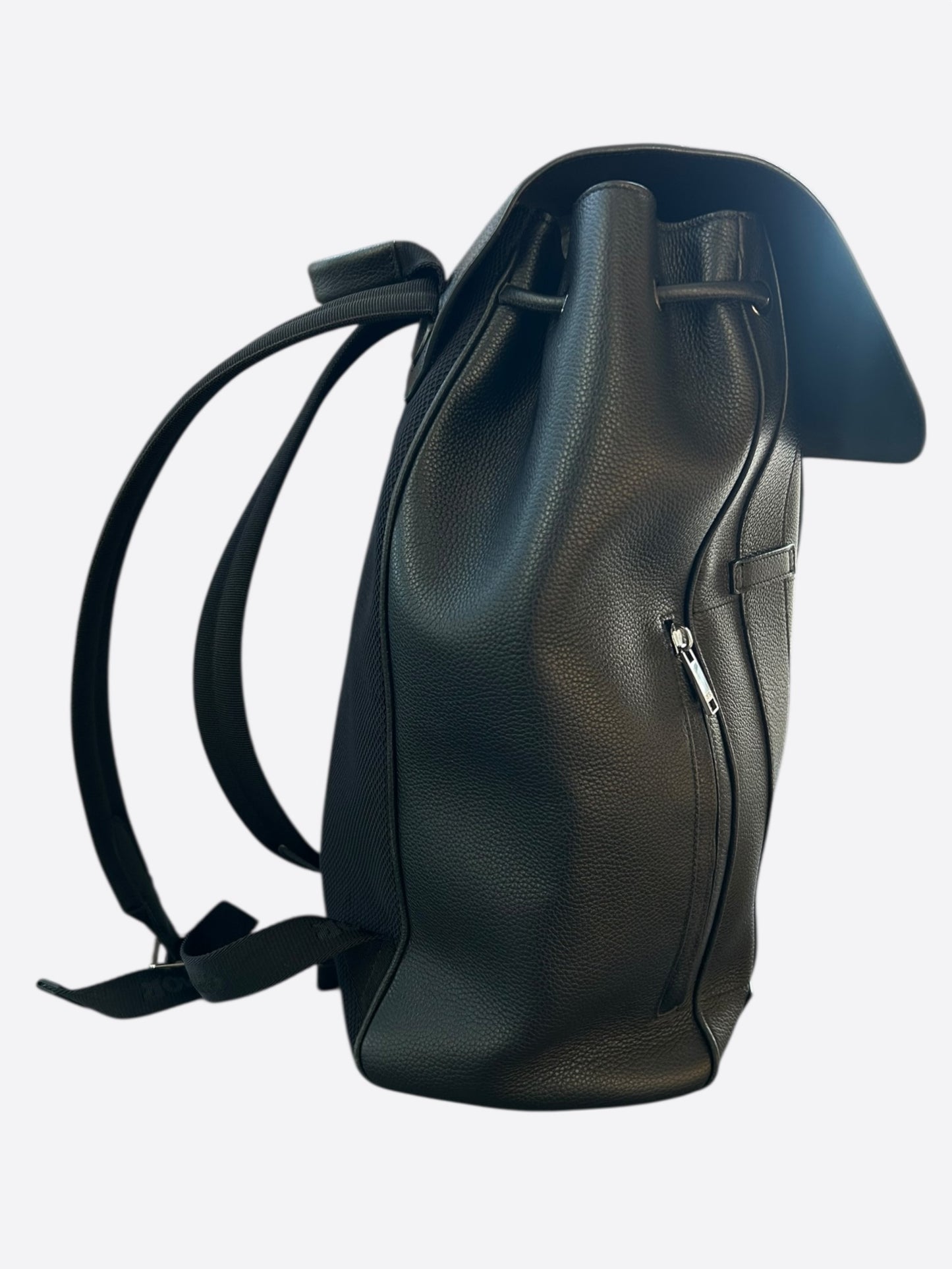 Dior Black Leather Backpack