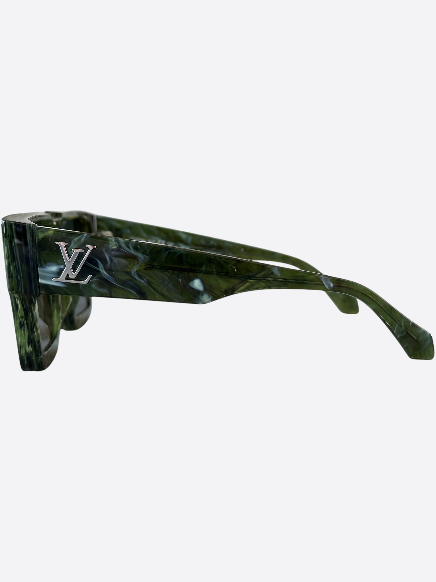 Louis Vuitton Green Marble Cyclone Sunglasses