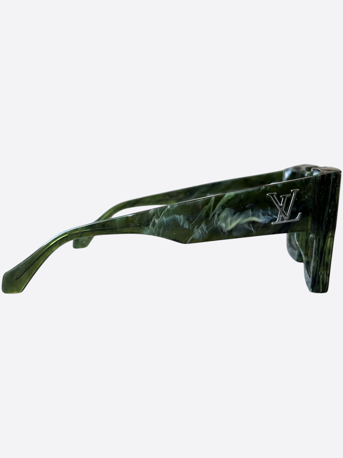 Louis Vuitton Green Marble Cyclone Sunglasses