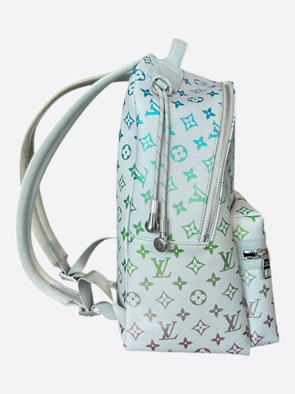 Louis Vuitton White & Multicolor Gradient Monogram Discovery Backpack