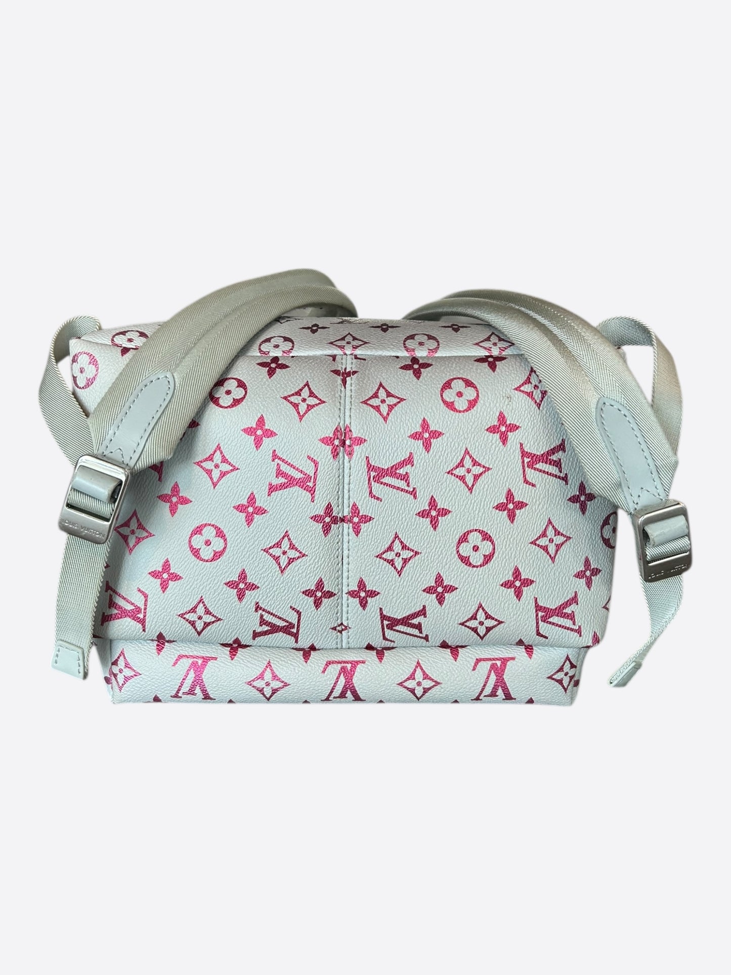 Louis Vuitton White & Multicolor Gradient Monogram Discovery Backpack
