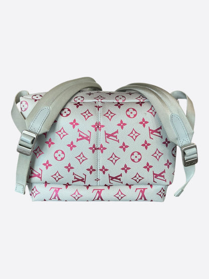Louis Vuitton White & Multicolor Gradient Monogram Discovery Backpack