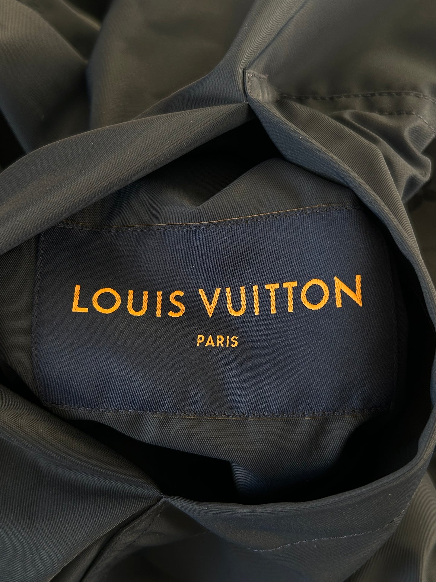 Louis Vuitton Navy Monogram Reversible Windbreaker