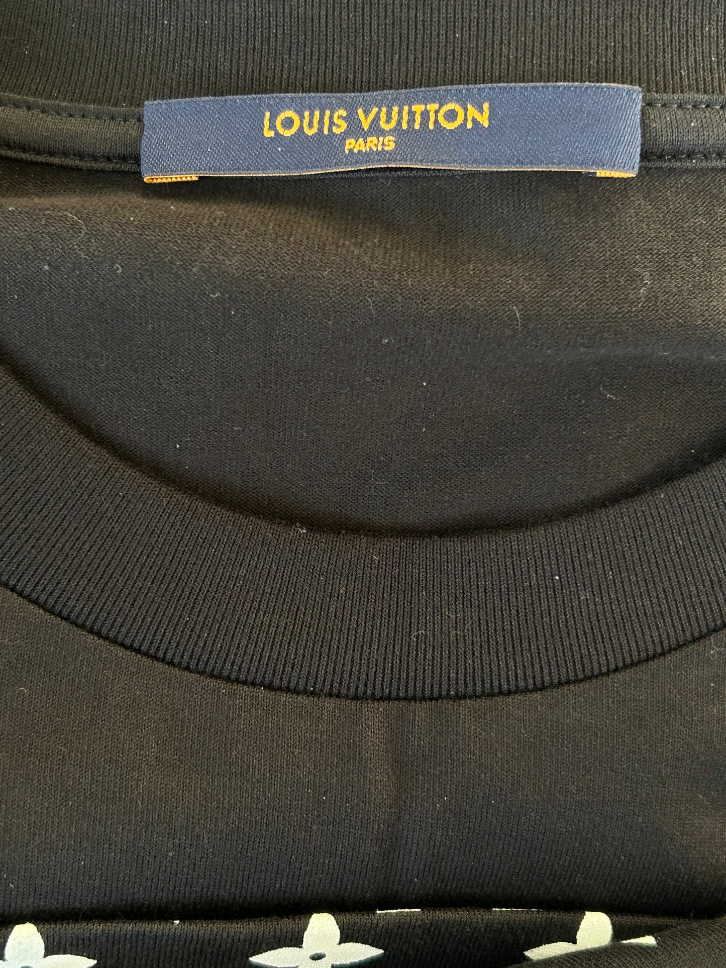 Louis Vuitton Black & White Monogram Gradient T-Shirt