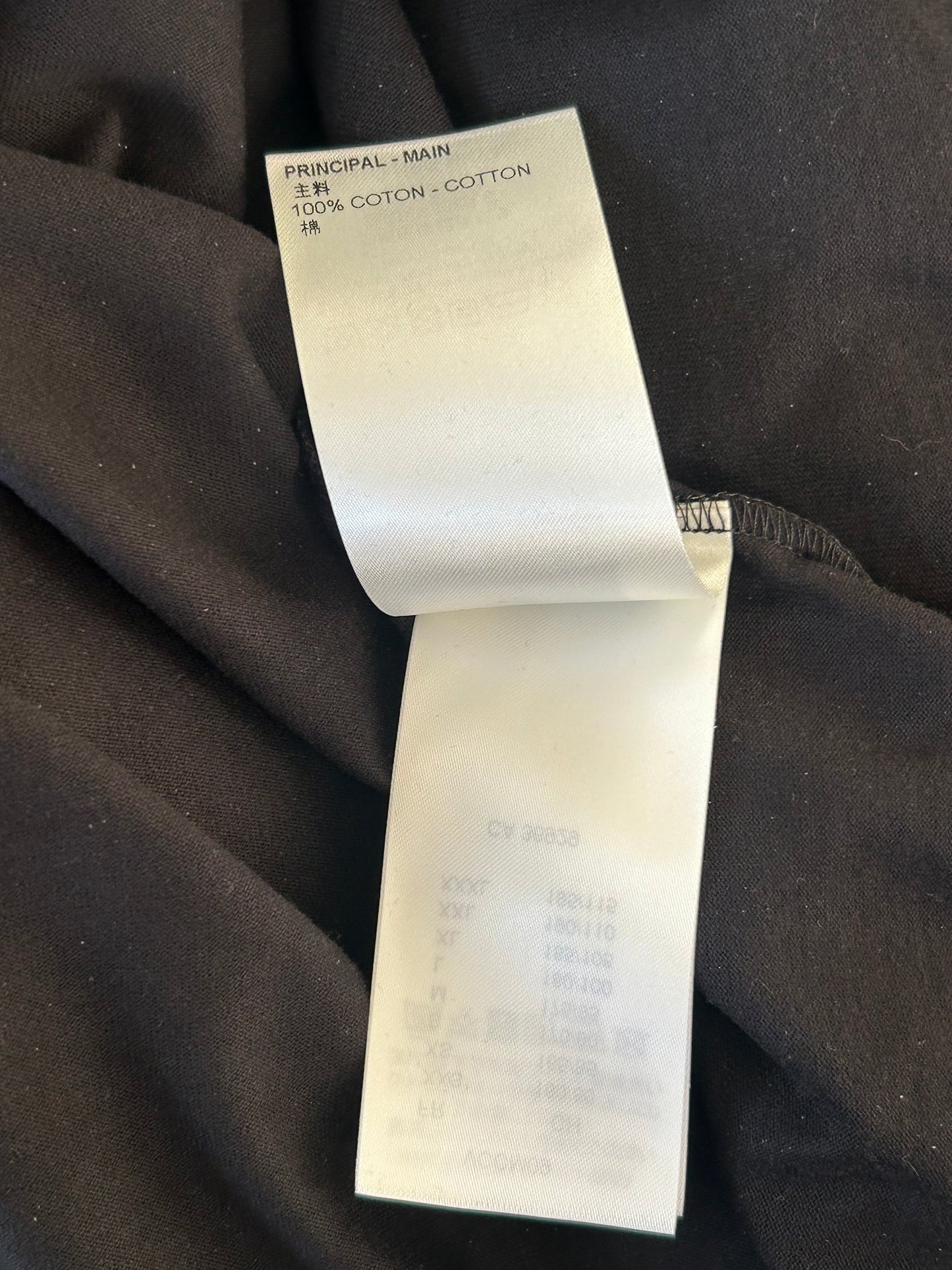 Louis Vuitton Black & White Monogram Gradient T-Shirt