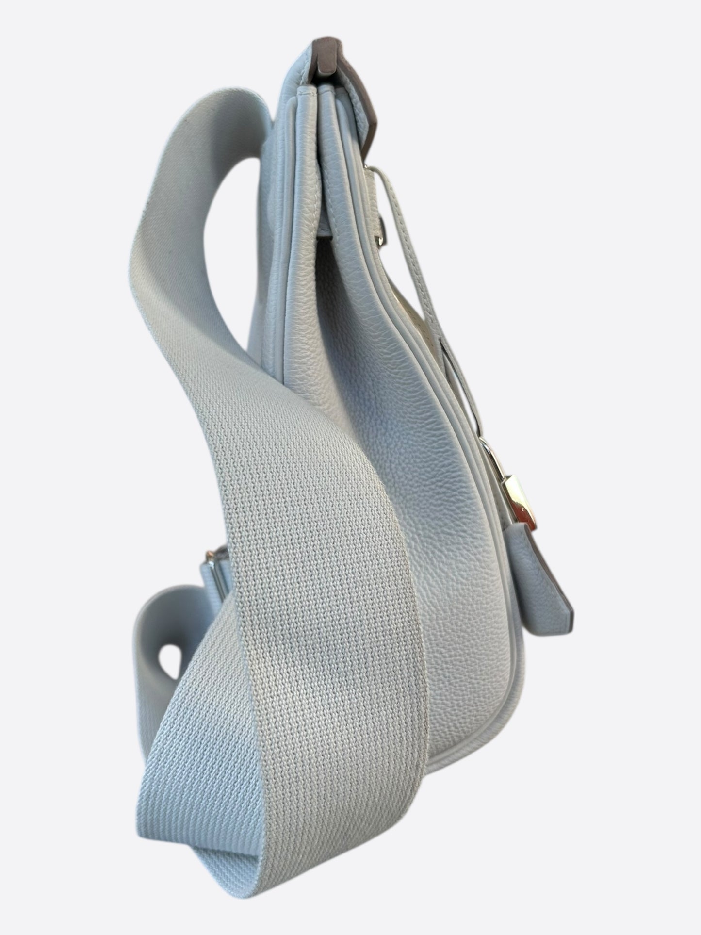 Hermes Light Grey HAC A Dos Crossbody Backpack
