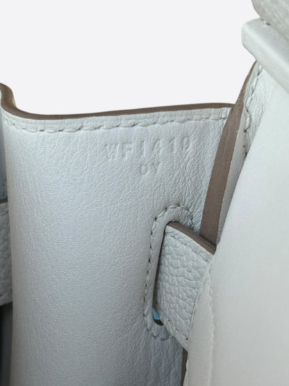 Hermes Light Grey HAC A Dos Crossbody Backpack