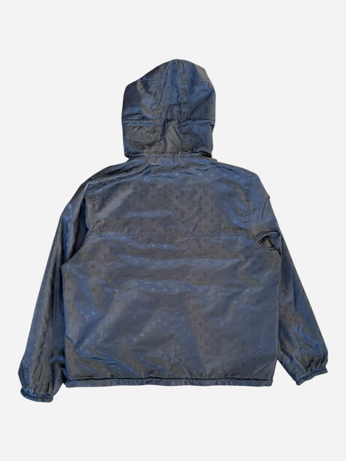 Louis Vuitton Navy Monogram Reversible Windbreaker
