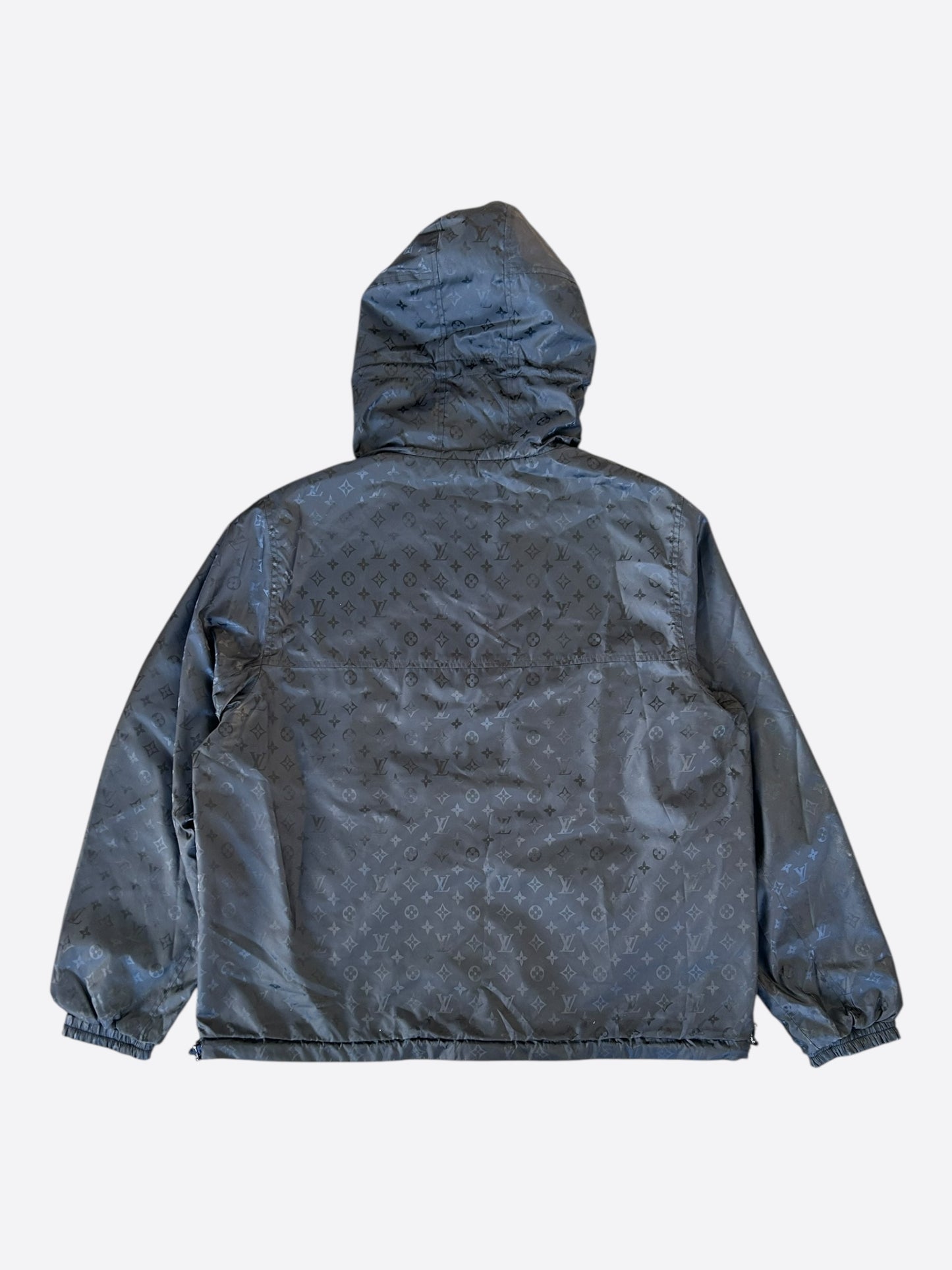 Louis Vuitton Navy Monogram Reversible Windbreaker
