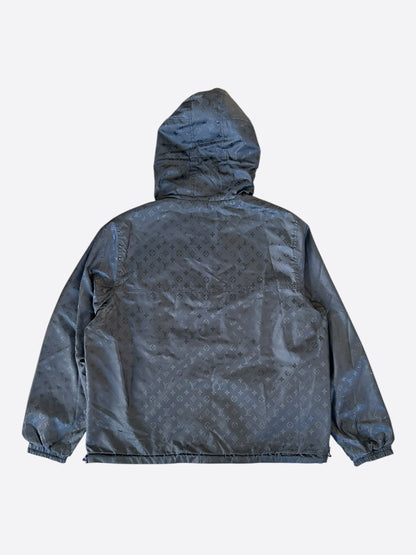 Louis Vuitton Navy Monogram Reversible Windbreaker