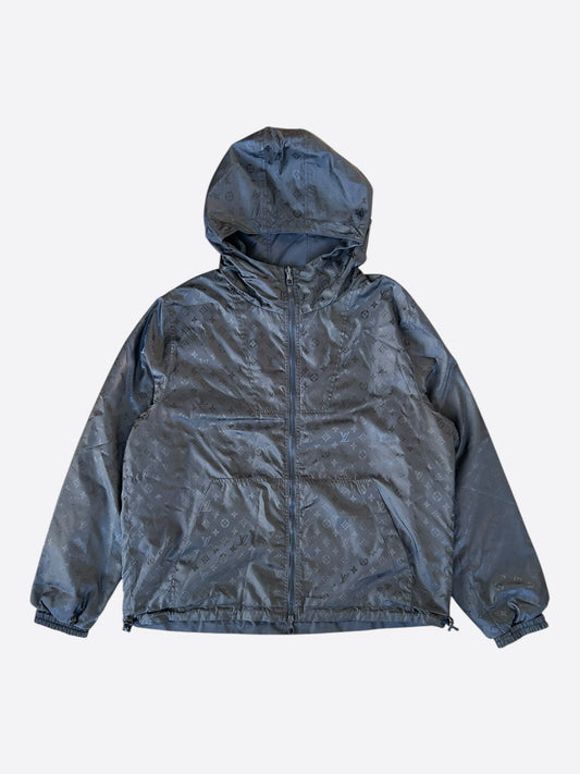 Louis Vuitton Navy Monogram Reversible Windbreaker