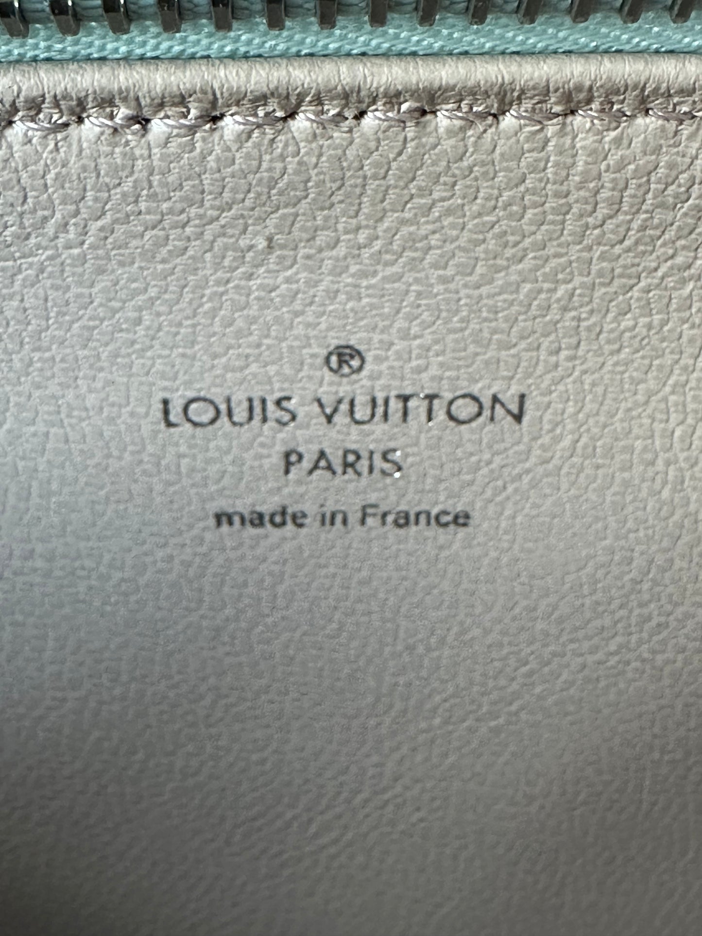 Louis Vuitton Grey Iridescent Monogram Ski Coussin BB