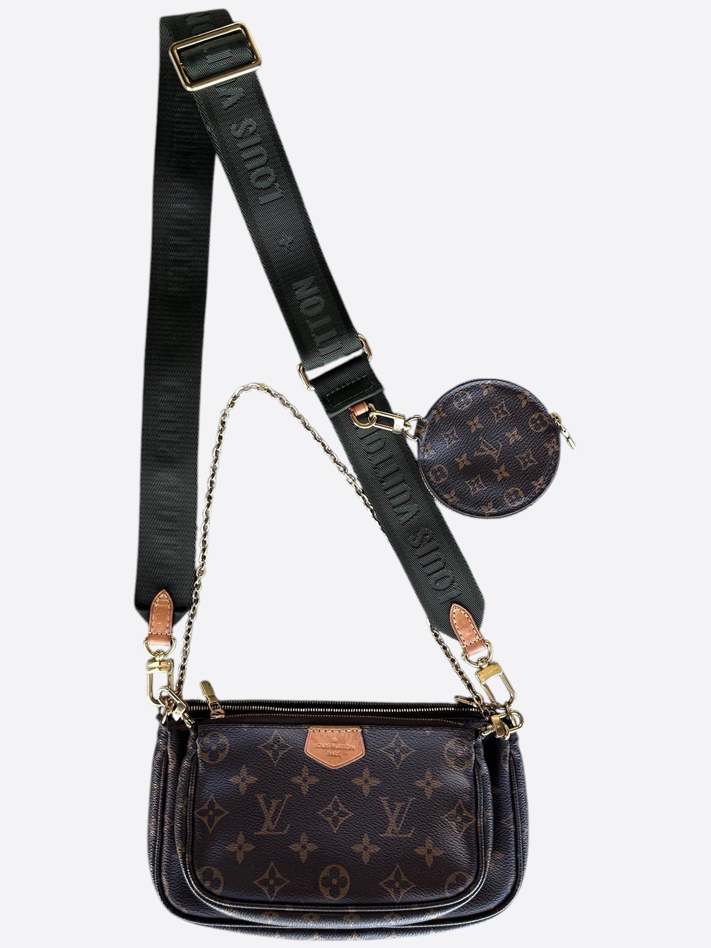 Louis Vuitton Brown Monogram Multi Pochette