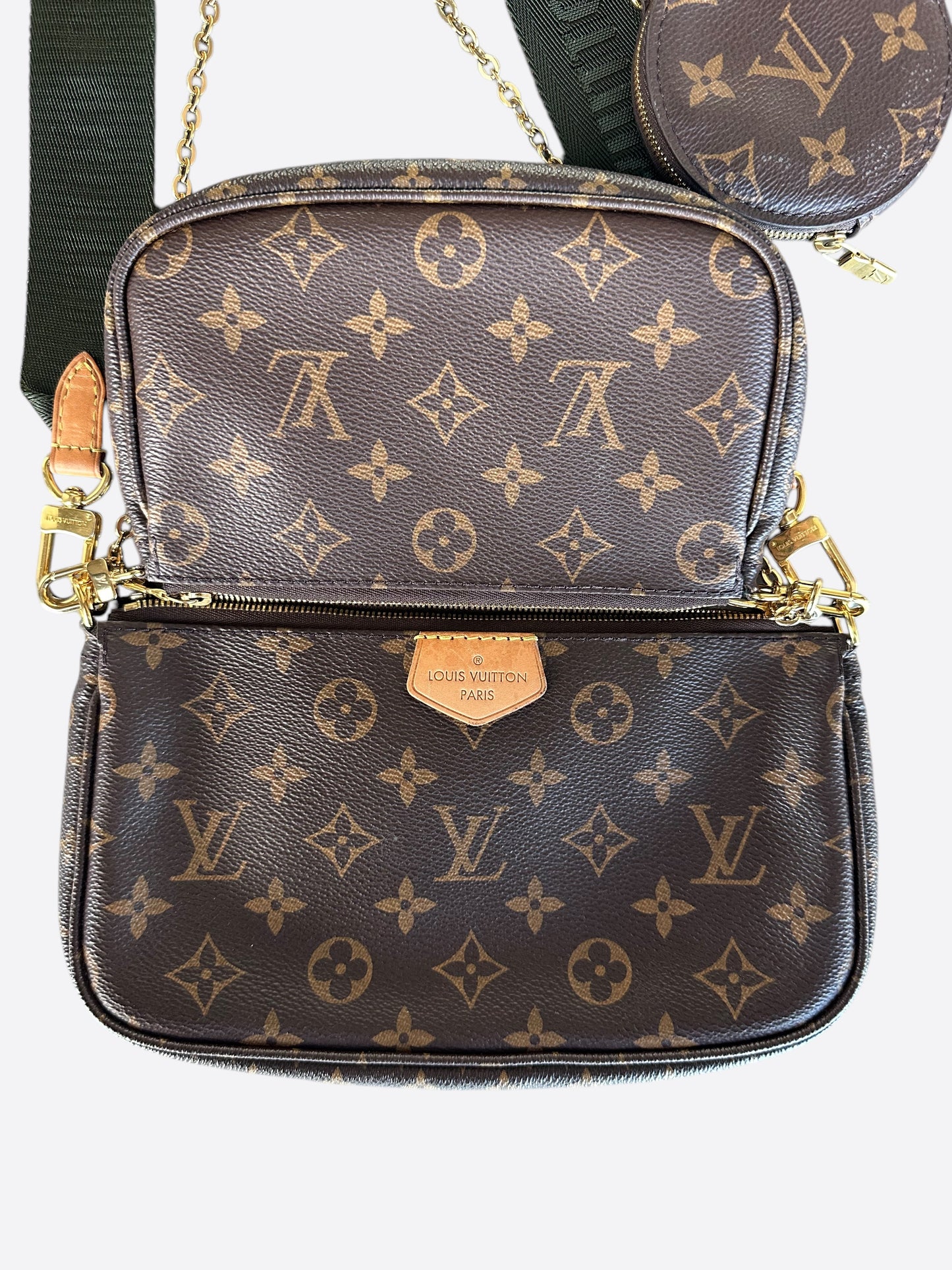 Louis Vuitton Brown Monogram Multi Pochette