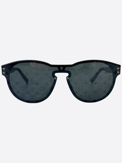 Louis Vuitton Black Monogram Waimea Sunglasses