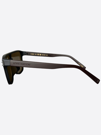 Louis Vuitton Brown Monogram Waimea Sunglasses