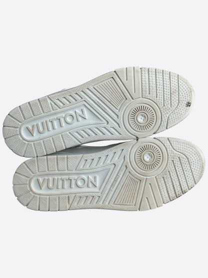 Louis Vuitton White Leather Trainers