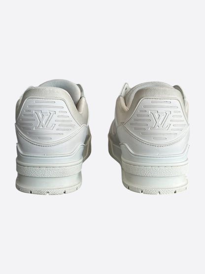 Louis Vuitton White Leather Trainers