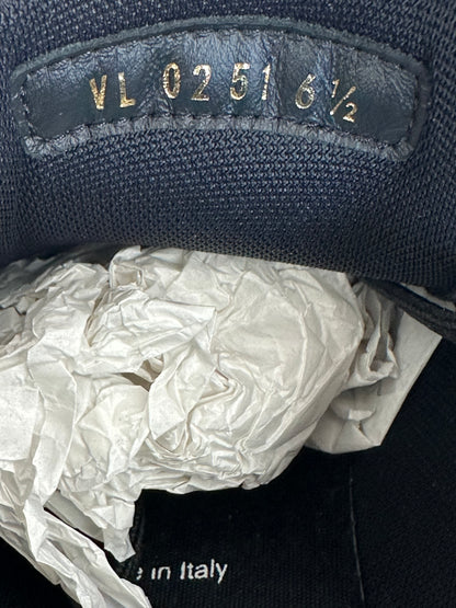 Louis Vuitton Black Monogram Eclipse Suede Trainers