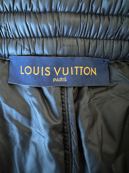 Louis Vuitton Black Flower Monogram Quilted Trackpants