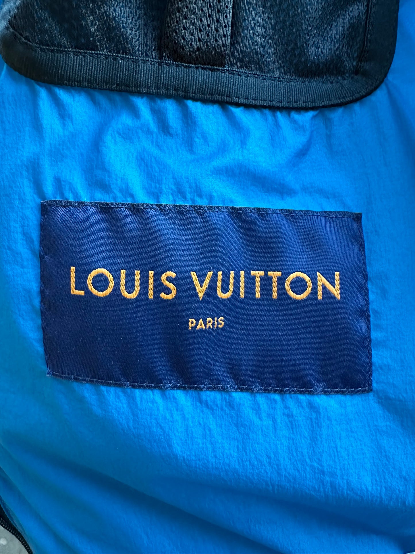 Louis Vuitton Blue 2054 Monogram Heat Reactive Puffer Jacket