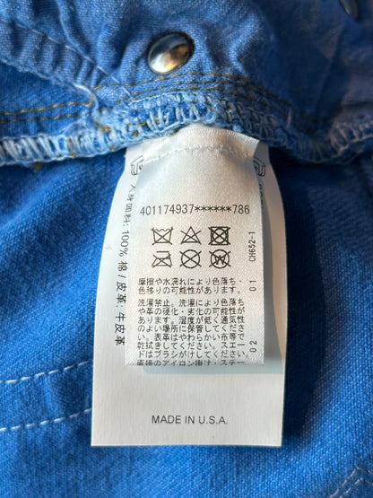 Chrome Hearts Levi's London Exclusive Blue Dyed Cross Patch Jeans