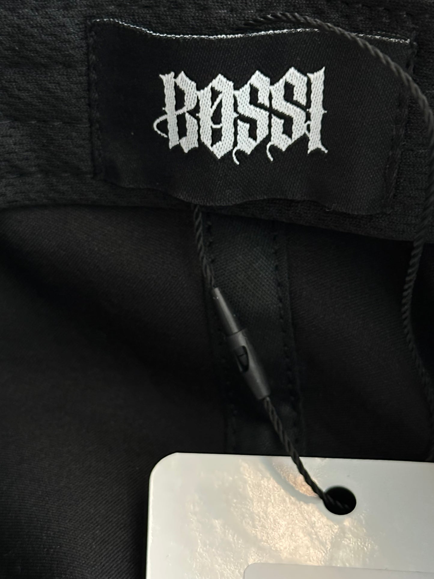 Bossi POTN Vintage Black & Green Paisley Rhinestone Embellished Hat