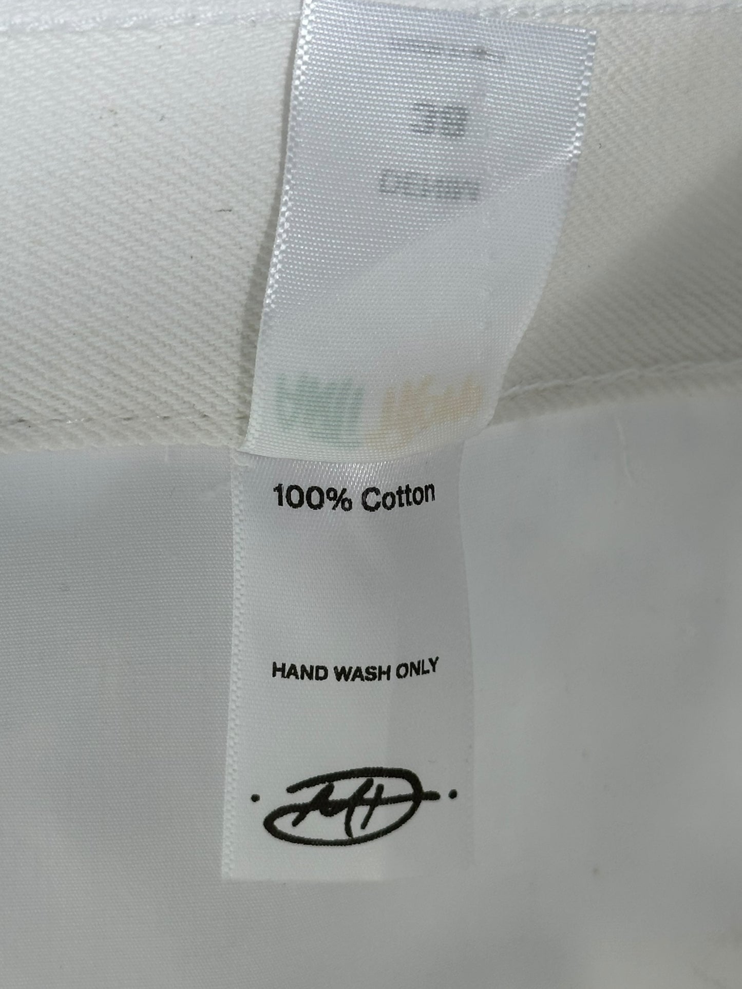 Matty Boy White Anti Promo Patch Jeans