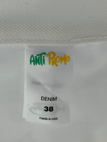 Matty Boy White Anti Promo Patch Jeans