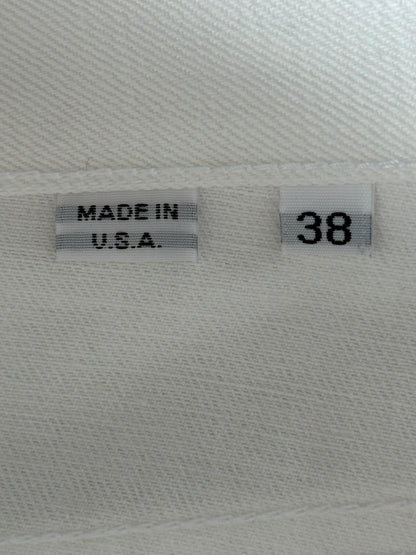 Matty Boy White Anti Promo Patch Jeans