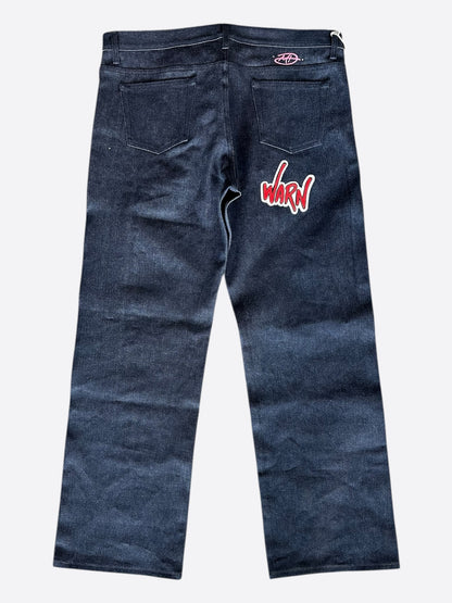 Matty Boy Blue Anti Promo Patch Jeans
